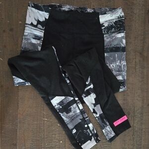 Medium Betsey Johnson Leggings Athletic Athleisure Yoga